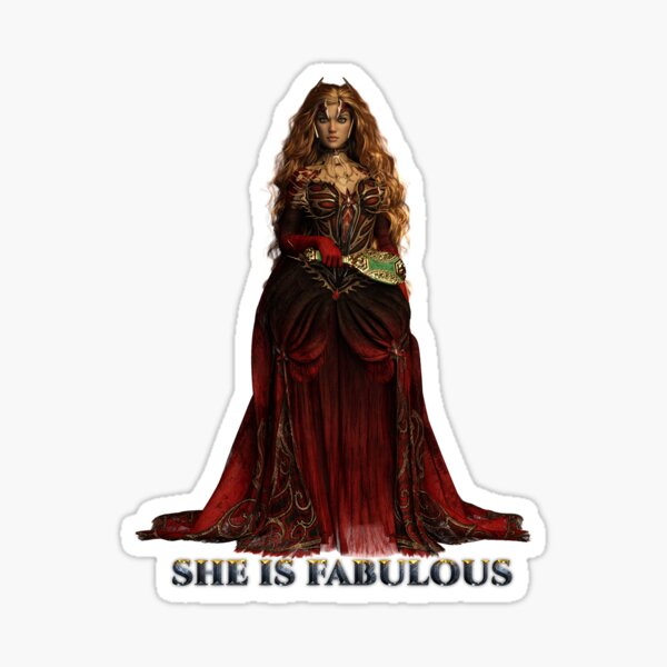 She is Fabulous Sticker