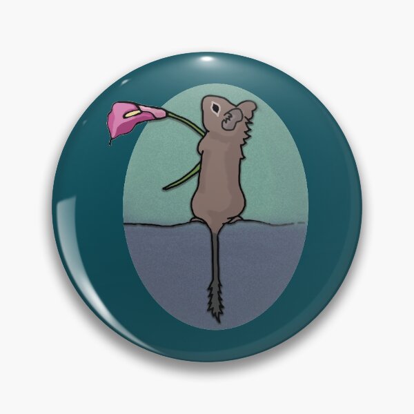 Item preview, Degu with Flower designed and sold by -M-I-.