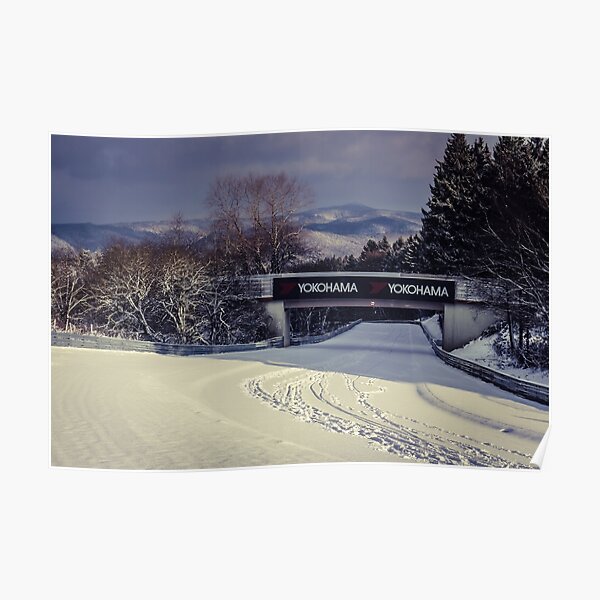 Nordschleife - Aremberg under snow Poster