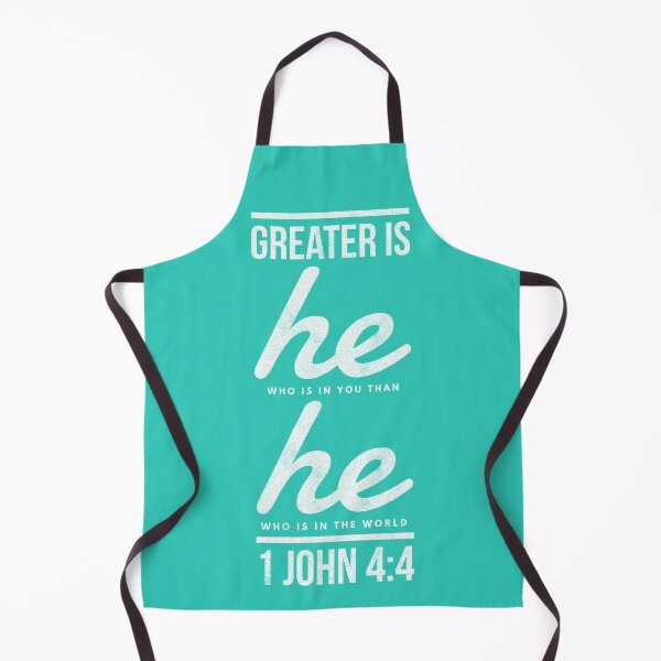 Item preview, 1 John 4:4 | Protection Bible Verse designed and sold by Feather-Apparel.
