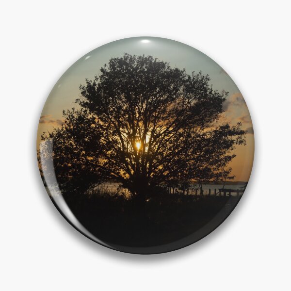 Item preview, Tree Silhouette with a Sunset designed and sold by NoSaysLion.