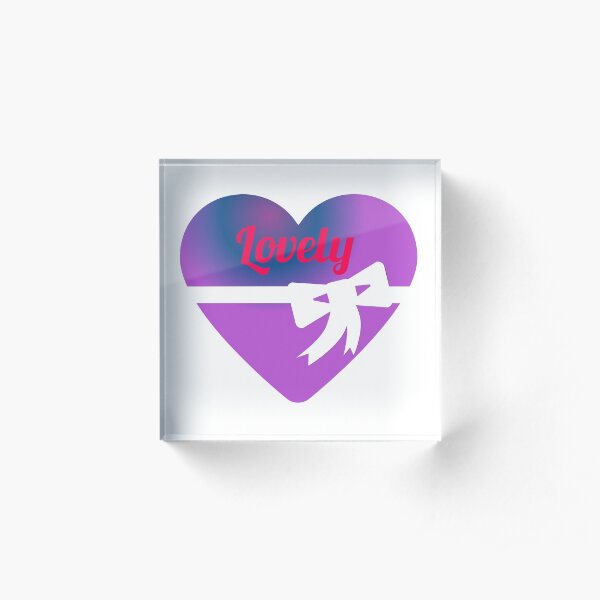 T-shirt Acrylic Block