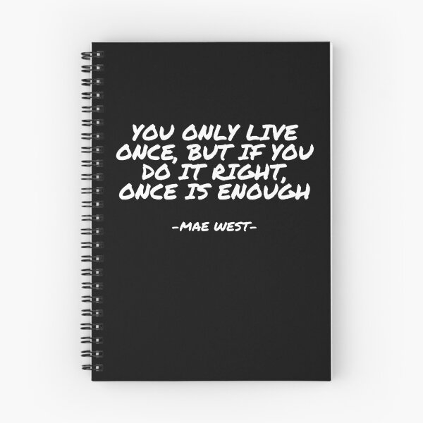 Item preview, Mae West - You only live once, but if you do it right, once is enough designed and sold by appleofyoureye.