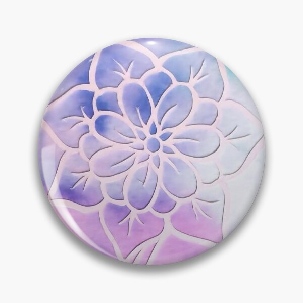 Item preview, Beautiful white flower on watercolor background designed and sold by Heartcrafts.