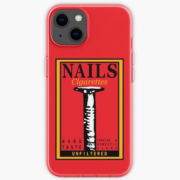 Nails Cigarettes iPhone Soft Case