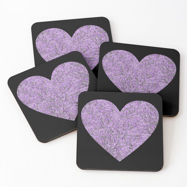 Item preview, Floral Heart Design 1 purple designed and sold by JustBeingAlicia.