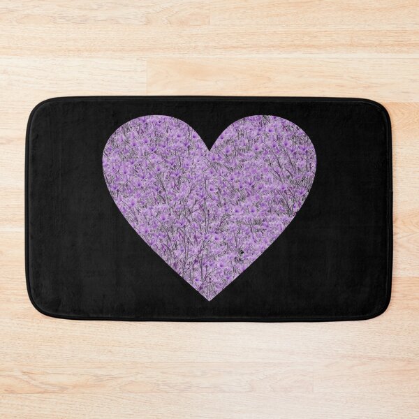 Item preview, Floral Heart Design 1 purple designed and sold by JustBeingAlicia.