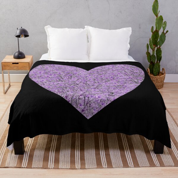 Item preview, Floral Heart Design 1 purple designed and sold by JustBeingAlicia.
