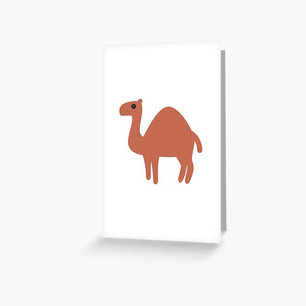 Camel Greeting Card