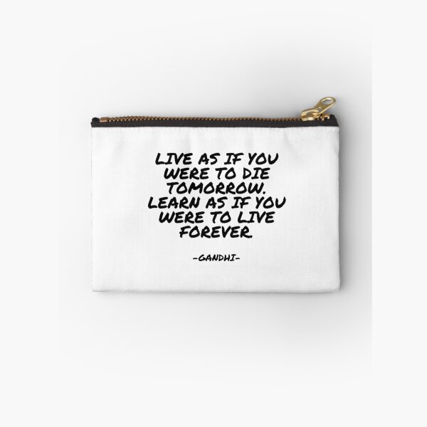 Item preview, Mahatma Gandhi - Live as if you were to die tomorrow. Learn as if you were to live forever. designed and sold by appleofyoureye.