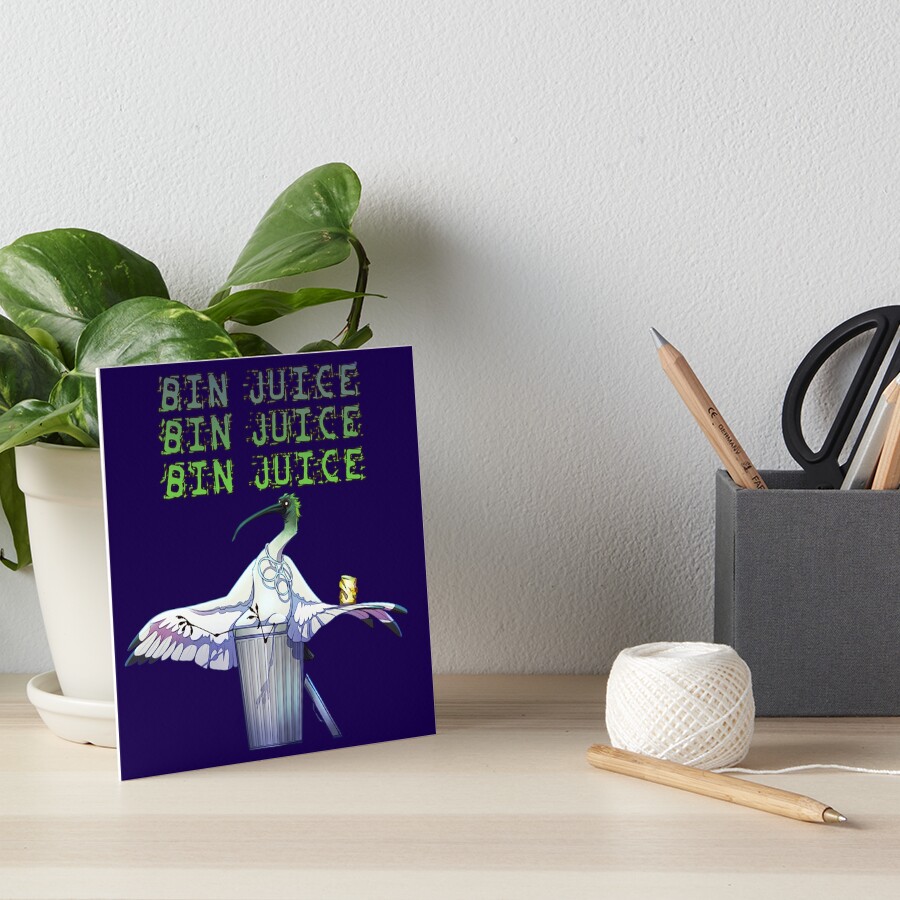 "Bin Juice Bin Juice Bin Juice" Art Board Print by CherryTrabbit