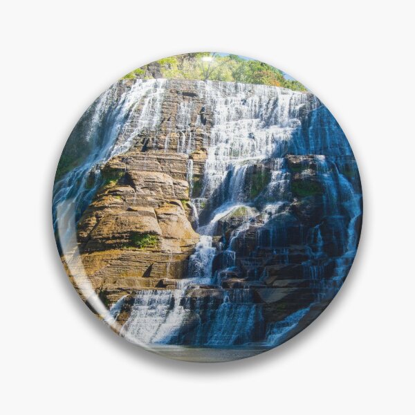Item preview, Waterfall at Ithaca Falls, New York designed and sold by NoSaysLion.