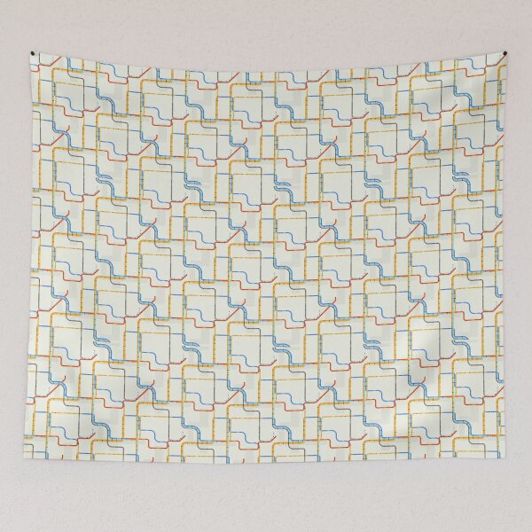 Item preview, Multicolor Pipe Pattern  designed and sold by Sleepygirl2010.