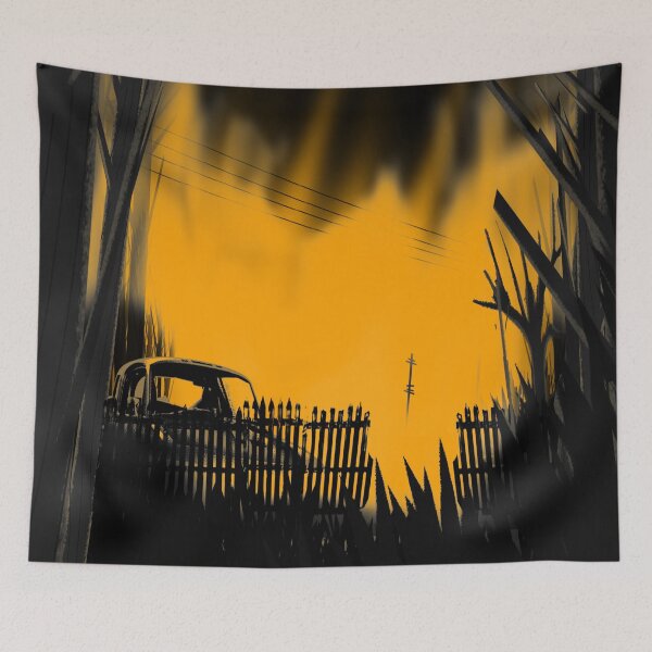 Item preview, Spooky Fiery Glow Scene designed and sold by shirtdan.