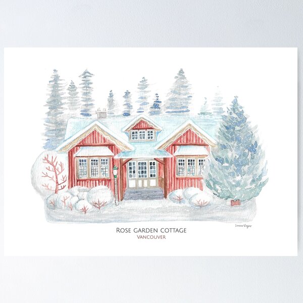 Item preview, Rose Garden Cottage in Stanley Park Vancouver designed and sold by simoneviegas.