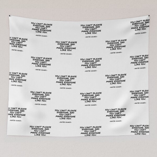 Item preview, Katie Couric - You can’t please everyone, and you can’t make everyone like you. designed and sold by appleofyoureye.