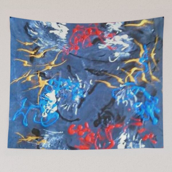 Item preview, Rojo, blanco y azul de Charlotte VanRoss designed and sold by Charlotte VanRoss fine art.