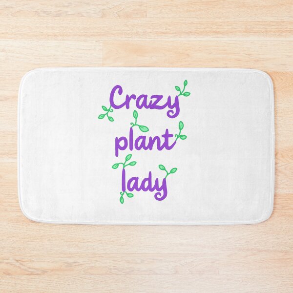 Item preview, Crazy Plant Lady in Purple and Green designed and sold by Whoopsidoodle.