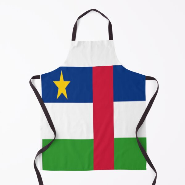 Item preview, Central African Republic Flag designed and sold by AVOGATO KITTY KAT CAT.