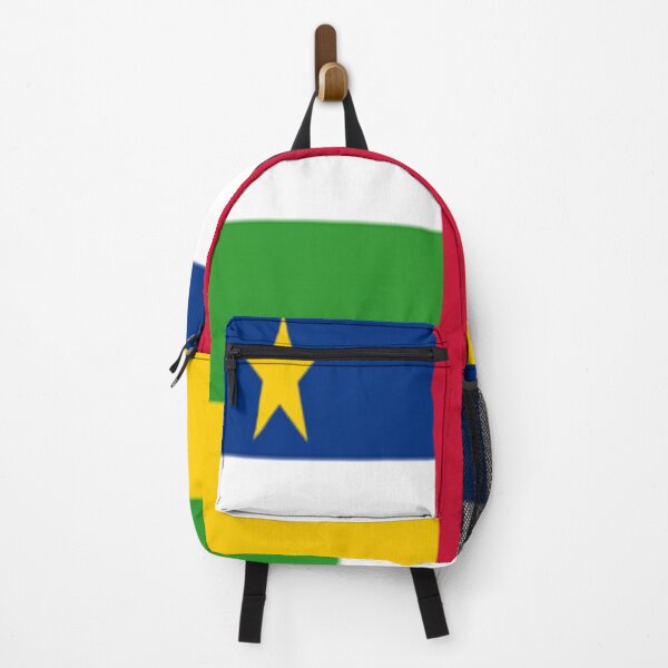Item preview, Central African Republic Flag designed and sold by AVOGATO KITTY KAT CAT.