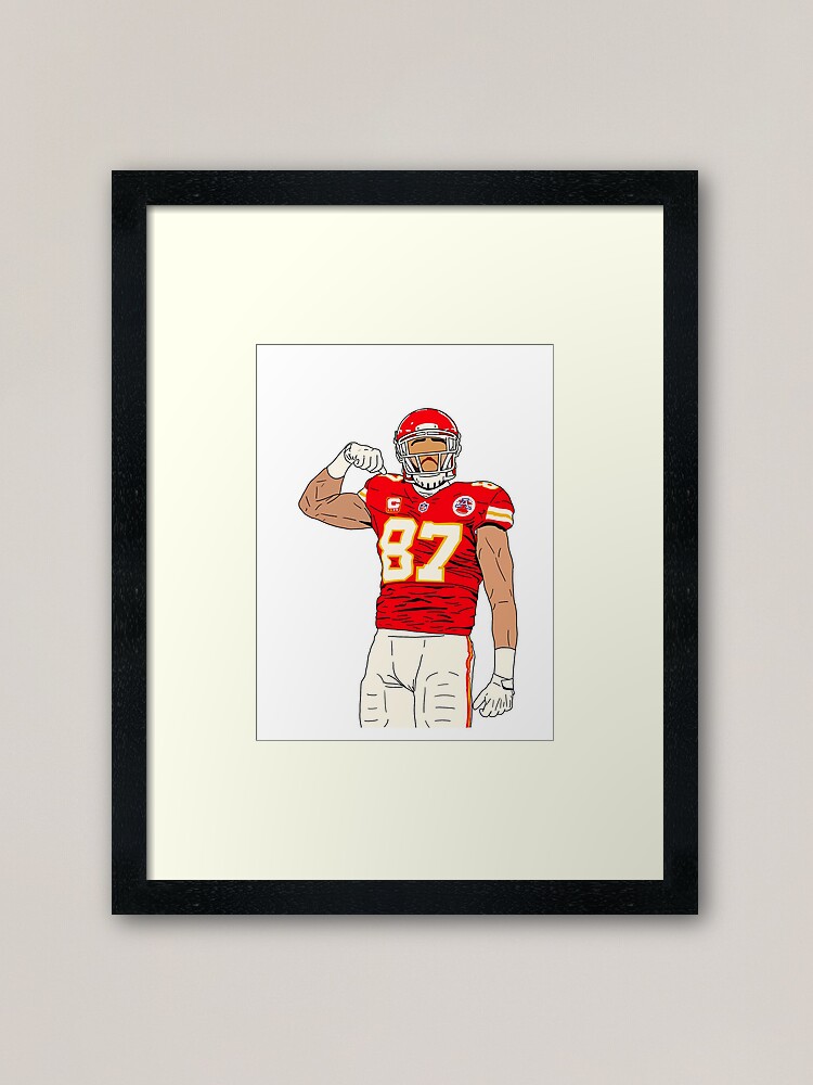 Travis Kelce - Took the art right off the wall