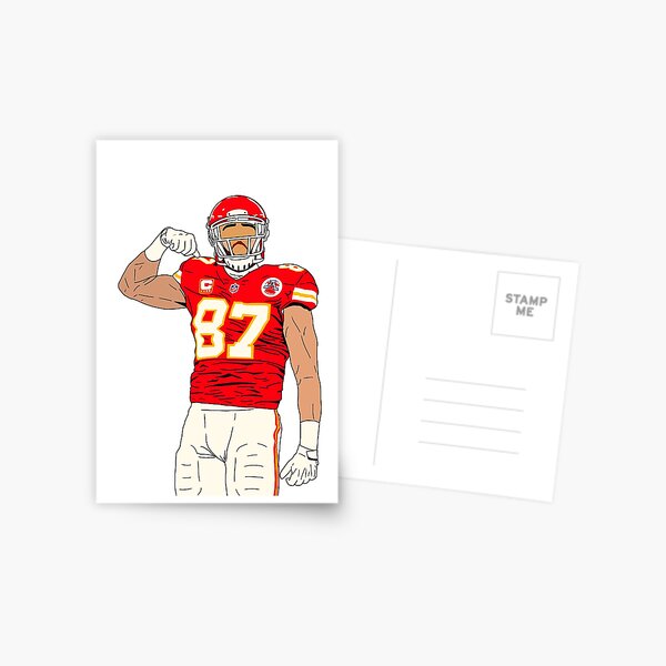 Taylor Swift x Travis Kelce Jersey  Sticker for Sale by claireloew