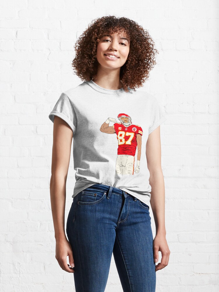 HOT SALE!! Travis Kelce #87 Kansas City Chiefs T-Shirt S-3XL