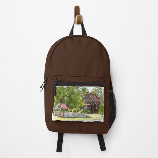 Item preview, Australian Scene - Old church, Cann River, Vic, Aus. designed and sold by Anne Huth.