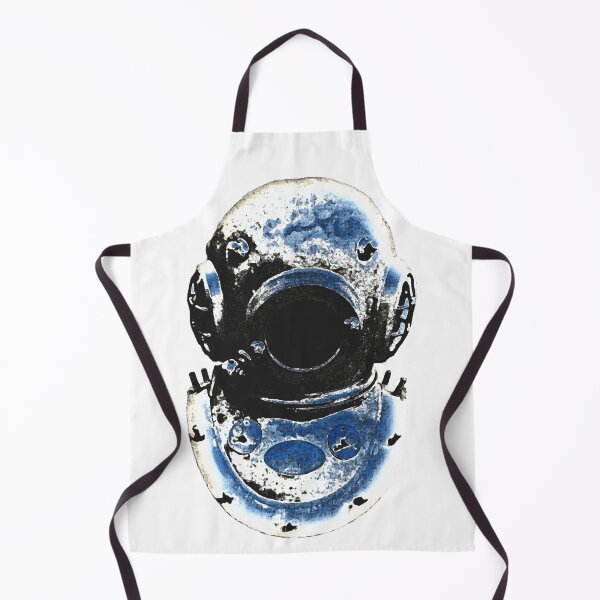 Item preview, Old school, deep sea diving helmet. designed and sold by LaBellCreative.