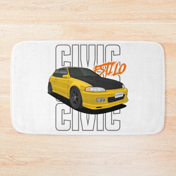 Aperçu de l'œuvre T-shirt Honda Civic Essential créée et vendue par squeal tires.
