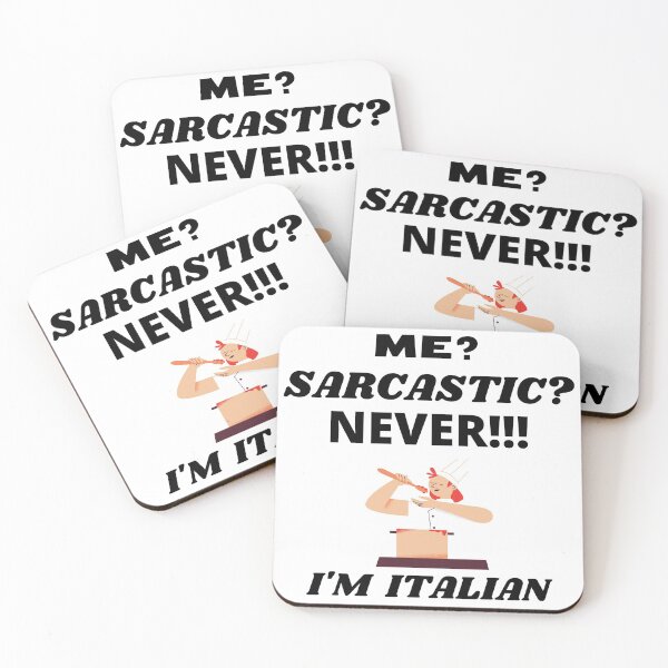Item preview, Sarcastic Italian designed and sold by malouabrio.