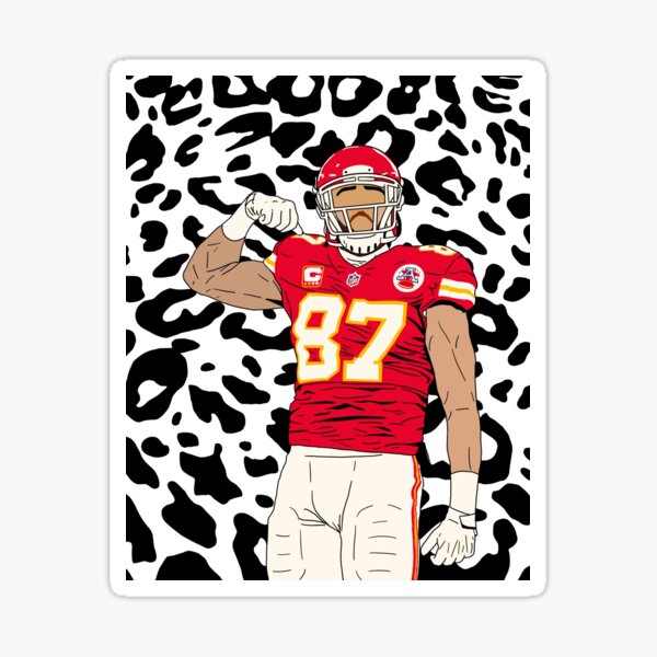 Travis Kelce Clip Art Black And White