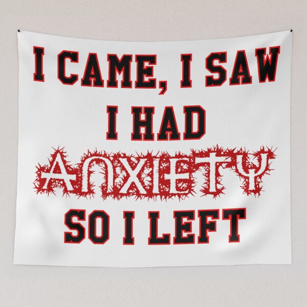 Item preview, Anxiety Life  designed and sold by creativechimera.
