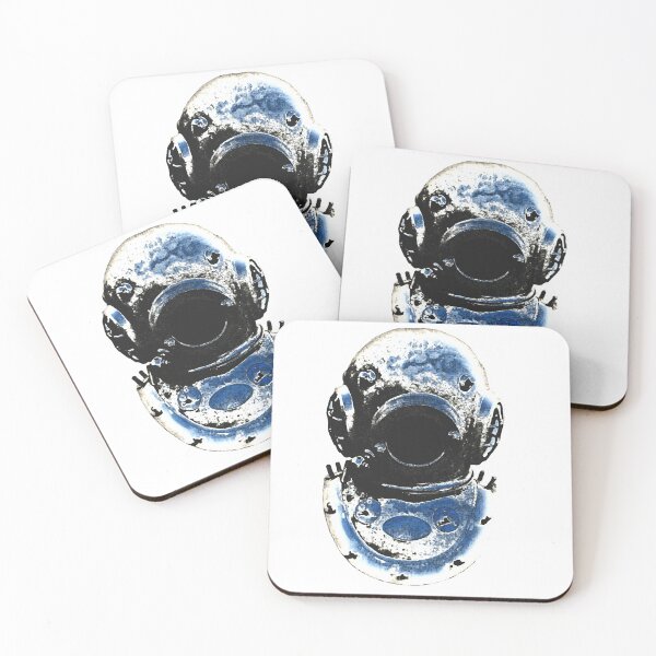Item preview, Old school, deep sea diving helmet. designed and sold by LaBellCreative.