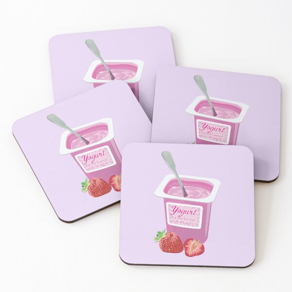 Item preview, Yummy Strawberry Yogurt designed and sold by Andantino.