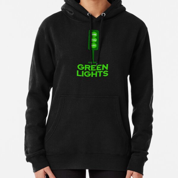 sweater green light