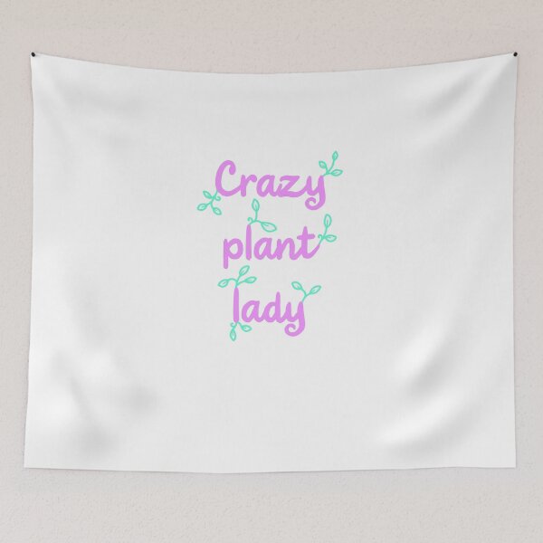 Item preview, Crazy Plant Lady in Pink and Green designed and sold by Whoopsidoodle.