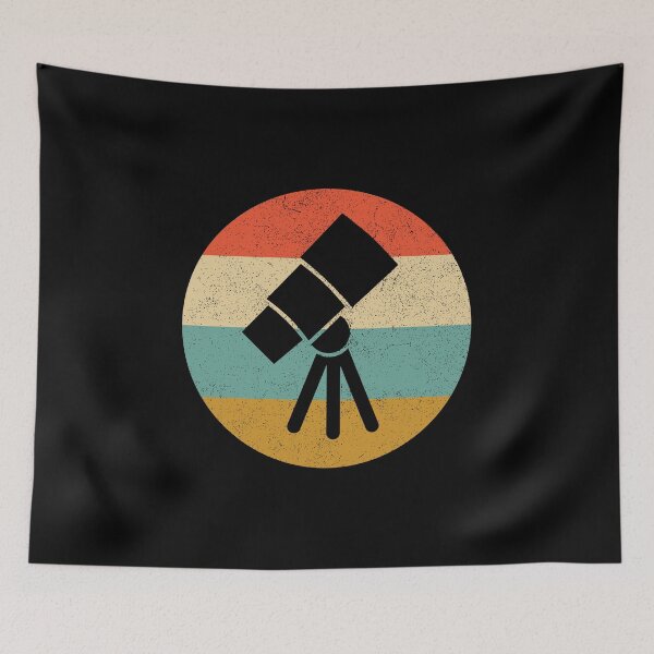 Item preview, Astronomer Retro Vintage Telescope Astronomy designed and sold by EstelleStar.