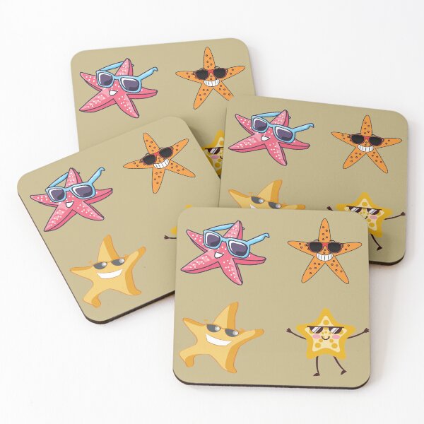 Item preview, Funny Starfish With Sunglasses | Sunnies Pack 4 designed and sold by SerendipityNow.