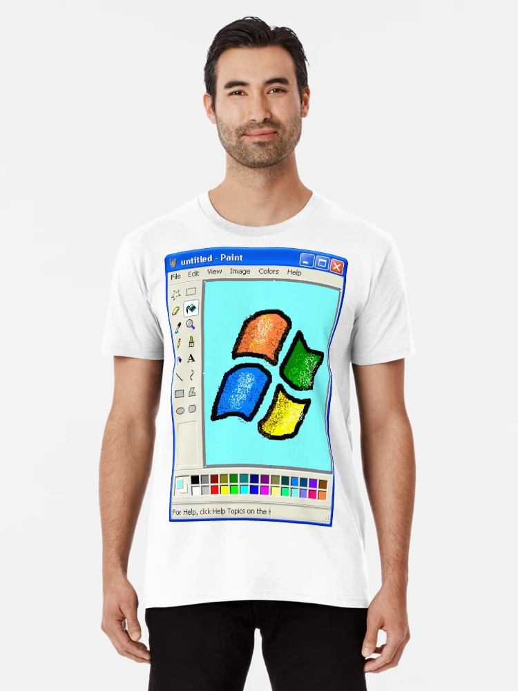 Windows XP Paint | Premium T-Shirt