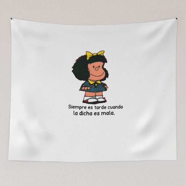 Item preview, Siempre es tarde cuando la dicha es mala designed and sold by Elena's Shop.