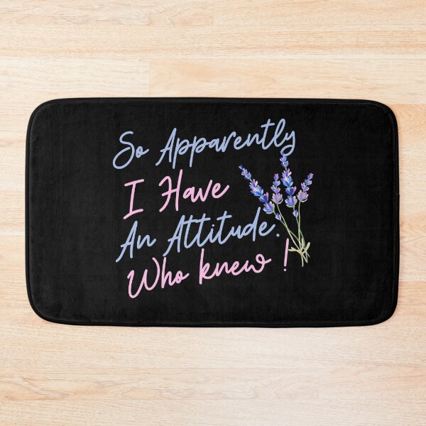 Item preview, So apparently I have an attitude  designed and sold by Nyanko-Sempai.