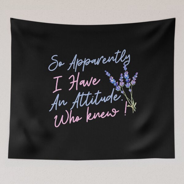 Item preview, So apparently I have an attitude  designed and sold by Nyanko-Sempai.