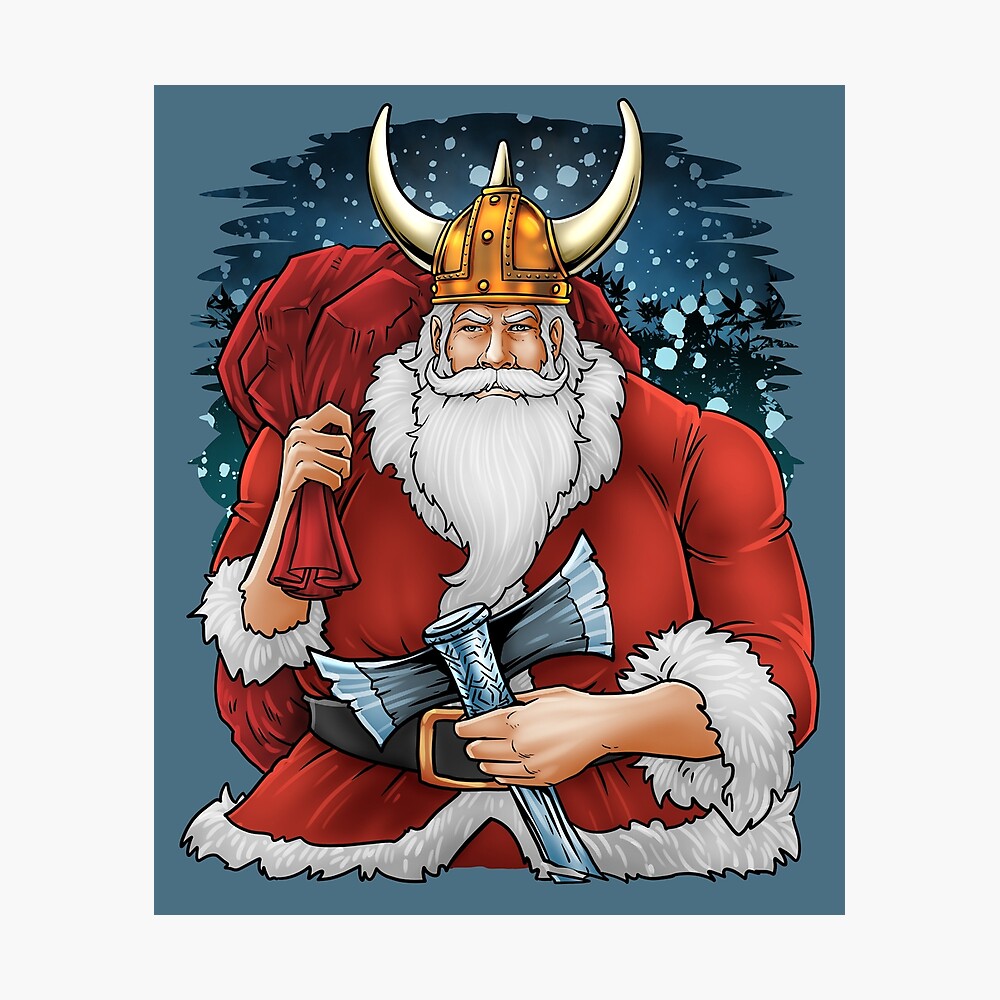 viking santa suit