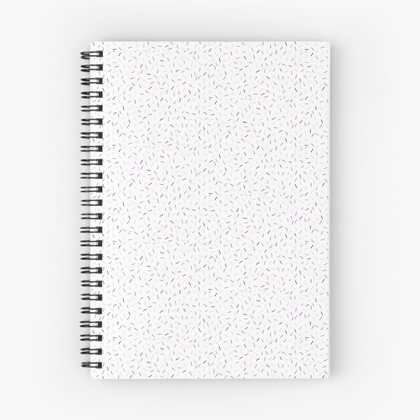 Item preview, Confetti pattern pink, purple, indigo, black WHITE BACKGROUND designed and sold by JustAMillenial -.