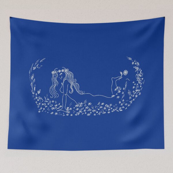 Item preview, Hot Summer Day (white on a dark background) designed and sold by NotaBeneArts.