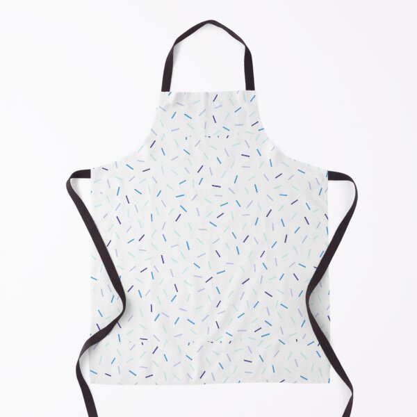 Item preview, Confetti pattern blue, teal, indigo, navy blue WHITE BACKGROUND designed and sold by JustAMillenial -.