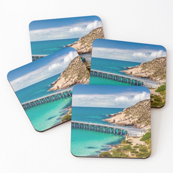 Item preview, The Turquoise Waters Of Stenhouse Bay Sits On The Coast Of Yorke Peninsula South Australia designed and sold by nickegglington.