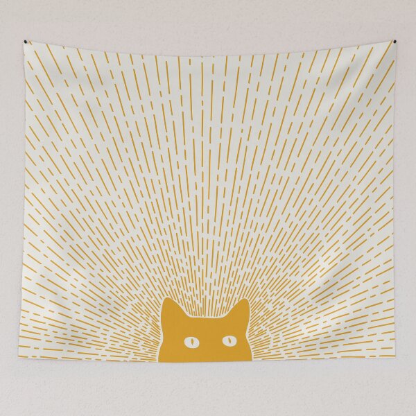 Item preview, Cat Landscape 96: Good Meowning designed and sold by ilovedoodle.