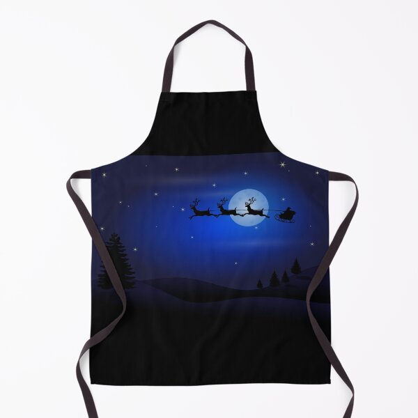 Item preview, Santa flying thru Night Sky designed and sold by simpleones.